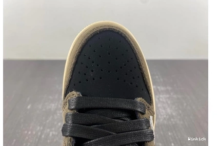 SCOTT 1 AIR 'MOCHA' LOW JORDAN X (KIDS)TRAVIS 0824